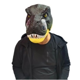 ماسک سر دایناسور بزرگ با فک متحرک Dinosaur head mask_اسباب بازی 