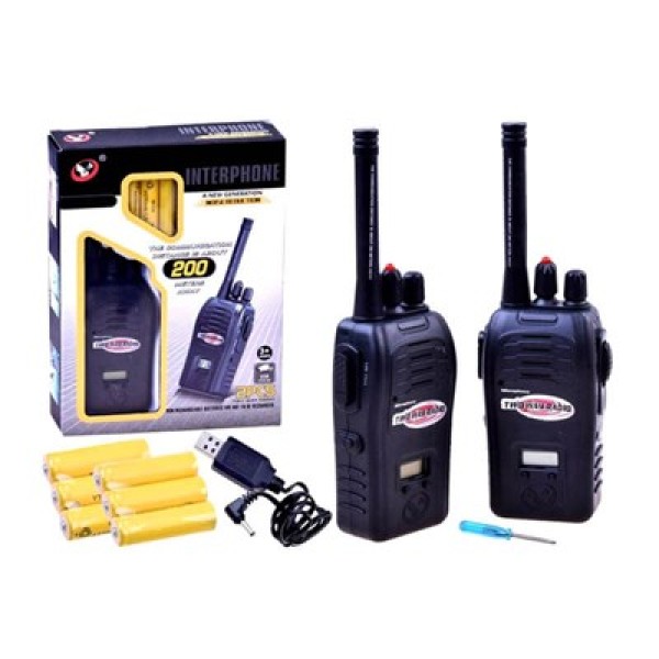 بی سیم اسباب بازی شارژِی واکی تاکی Interphone_اسباب بازی