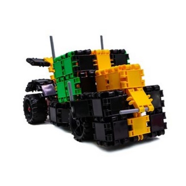  اسباب بازی ساختنی کامیون مسابقه 158 قطعه کلیکس توی CLIX TOY _اسباب بازی لگو 