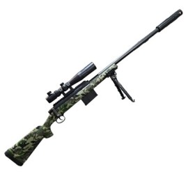 اسباب بازی تفنگ بزرگ شارژی تیر ژله ای دو حالته _اسباب بازی تفنگ