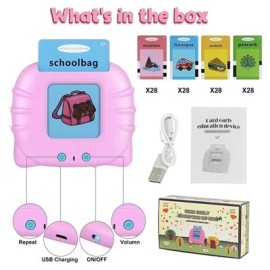 اسباب بازی مدل دستگاه فلش کارت سخنگو آموزش زبان انگلیسی و فارسی_بازی فکری 